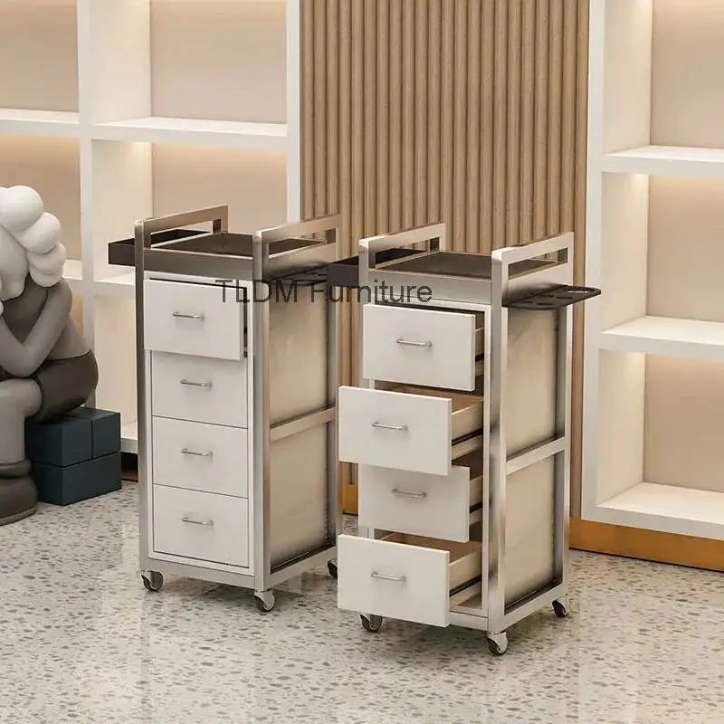 

Beauty Salon Multi-layer Trolley Simple Design Barber Shop Salon Accessories Taquilla Del Salón De Peluquería Salon Furniture