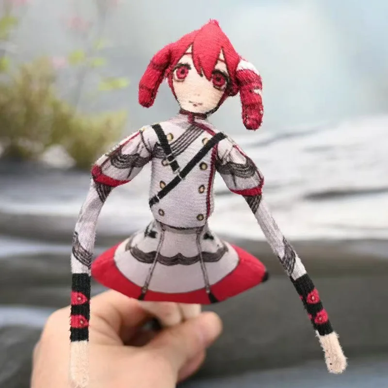 مضحك كاسان تيتو ألعاب من القطيفة أنيمي البضائع مروحة جمع الحلي الزخرفية إطار سلكي قابل للالتواء هدية لصديق الأطفال