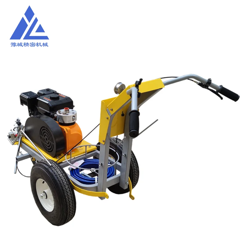 Professional Hand-push Road Marking Machine for Highways Parking Lots and Pedestrian Streets, Cold Paint Road Marking Machine