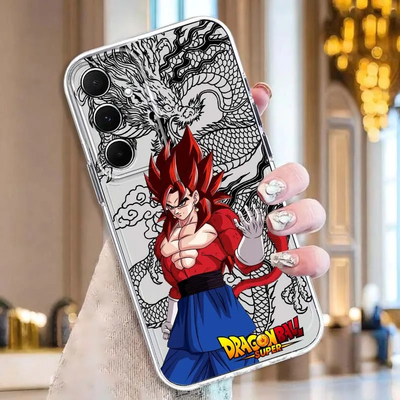 

Dragon Ball Vegetto Goku Phone Case For Samsung Galaxy A73 A72 A71 A55 A54 A53 A52 A51 A33 A25 A22 A15 A14 A05 TPU Transparent