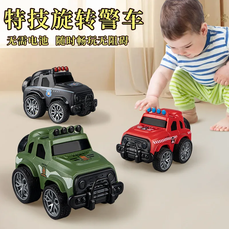 سيارة شرطة للطرق الوعرة، سيارة سحب للخلف، سيارة حلوى لعبة صغيرة للأطفال، XT208 #2