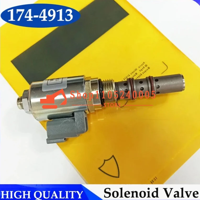

174-4913 Электромагнитный клапан деталей экскаватора 1744913 для двигателя 3126 3126B 3176C 3196 3406E C12 C15