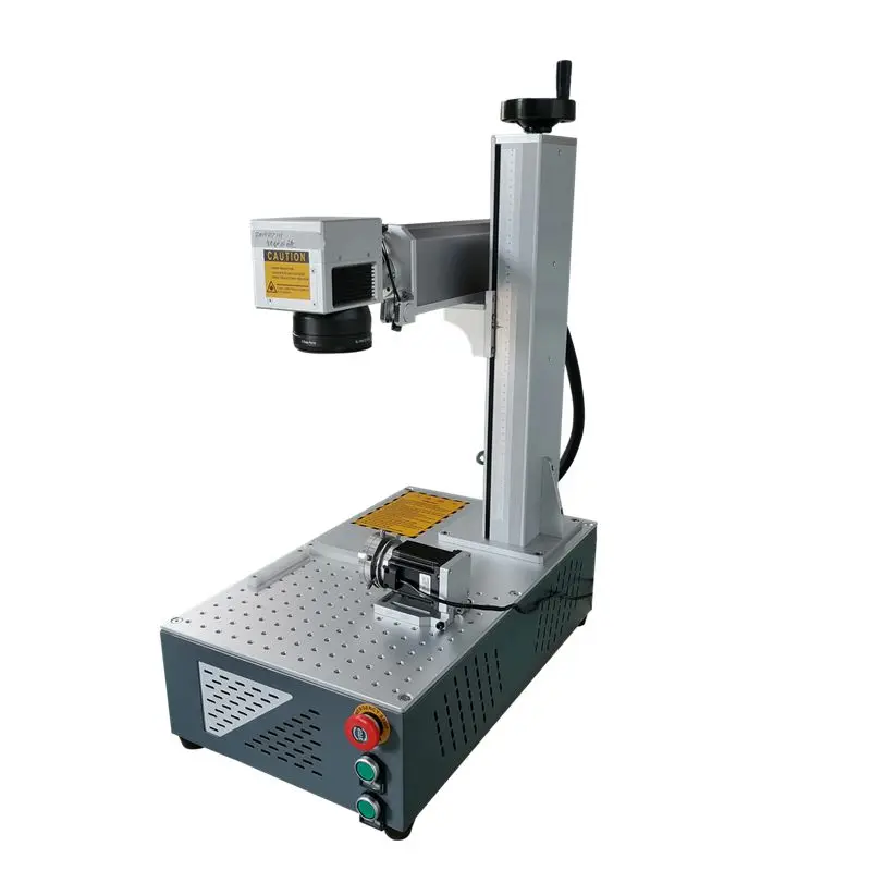 20W 30W 50W Portable Fiber Laser Marking Machine Price for Metal Plastic rings