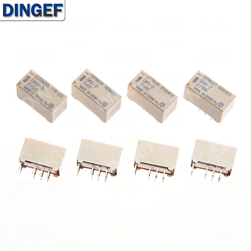 5PCS New G6S-2 5VDC…