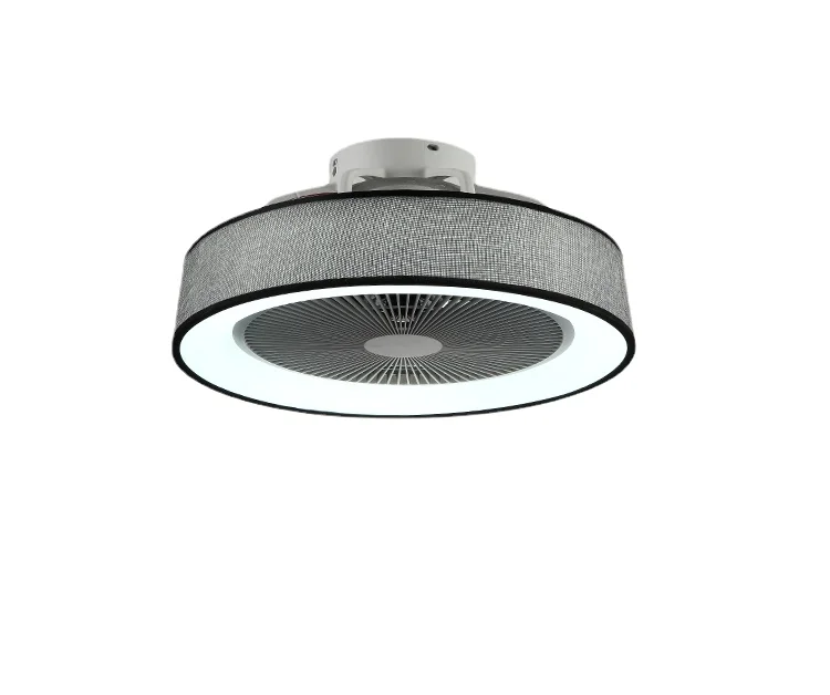 

Modern Designer Luxury Decorate Room Or Hotel Ceiling Fan Light Recessed Smart LED Ceiling Fan Lamp With Remote Control