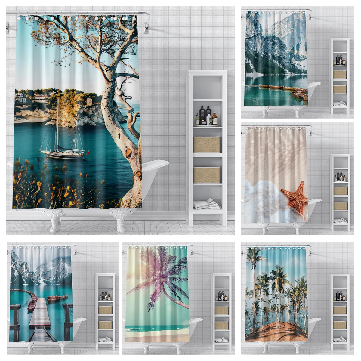 home shower curtains for bathroom waterproof fabric Modern Nordic style bathroom Curtains modern shower curtain 180x200 240x200