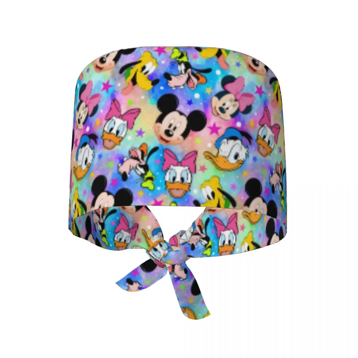 

Рабочая кепка с Микки Маусом Дональдом Даком на заказ, хирургические шапки для мужчин и женщин, кепка для операционной, шляпы оператора, лабораторная рабочая шляпа