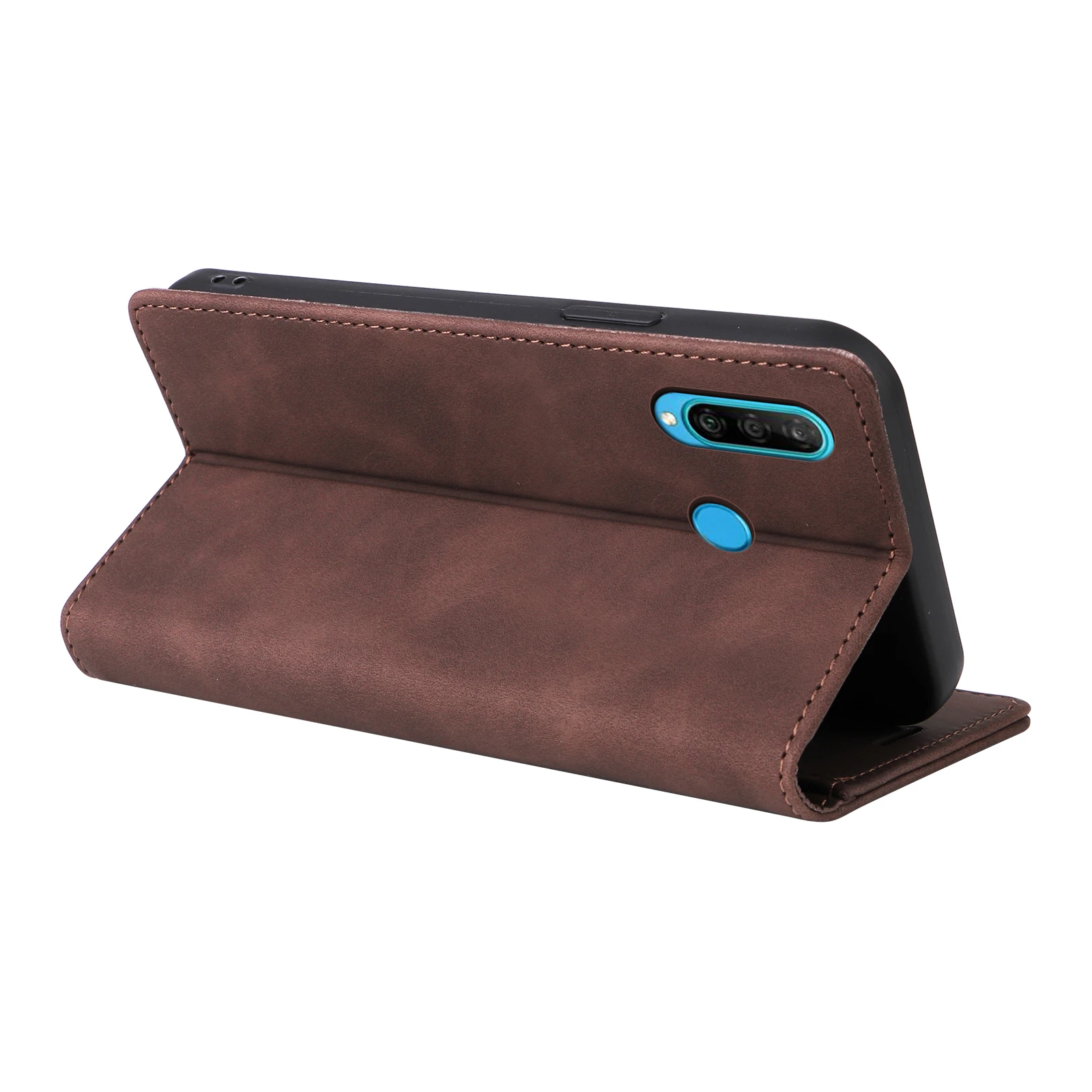 Luxus PU-Leder Wallet Case für Huawei P30 Lite P30 Pro P Smart 2019 P Smart Z Y9 Prime 2019 mit Halterung und Klappständer Handyhülle – Detail 7