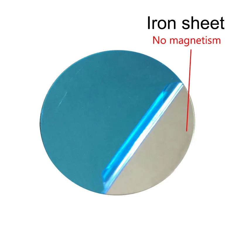 YuXi 10pcs Metal Plate Disk For Magnetic Car Phone Holder Iron Sheet Sticker Disk For Magnet Tablet Desk Phone Car Stand Mount