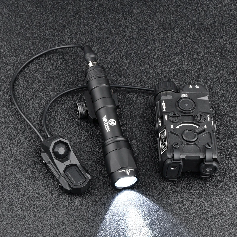 WADSN Tactical OGL Laser Pointer Suit Red Green Blue Dot Weapon Scout Light M300A M600C Flashlight AXON Remote Pressure Switch