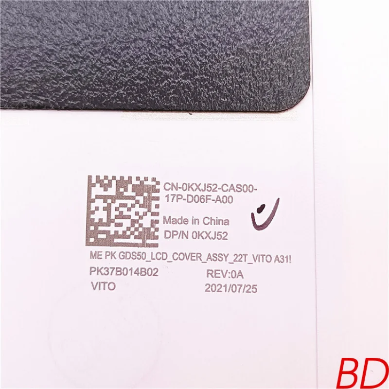 M   A Shell 0KXJ52 KXJ52 FOR DELL Alienware x15 R1 R2 Laptop