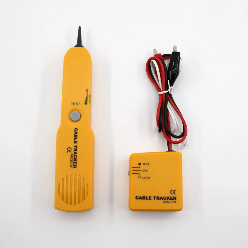 Электрический провод, тестер телефонной сети, сетевой линии, комплект зондов генератора тона, локатор сигнала кабеля, тестер, инструмент для тестирования