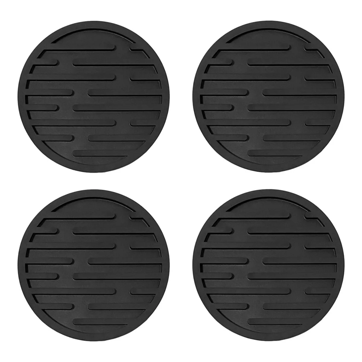 N38R_4PCS Untersetzer, Untersetzer für Tisch, rutschfeste, hitzebeständige Untersetzer