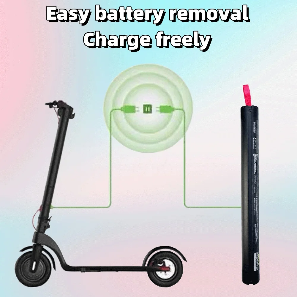 36V 5200mAH X7 Scooter Replace Rechargeable Lithium Battery Pack 187Wh , HX Scooter Battery Accessories