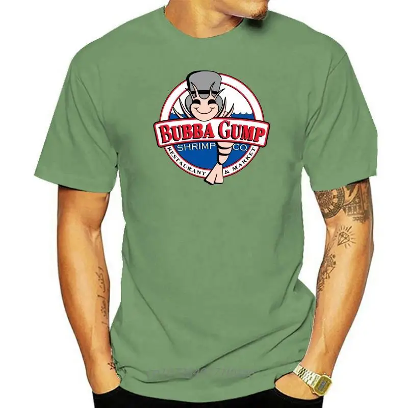 Bubba Gump Shrimp T Shirt Forest Gump Tom Hanks Film Movie Retro O Neck Tee Shirt