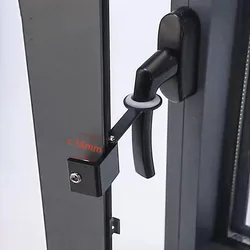 Bloqueo de seguridad limitador de ventana para niños para evitar que los niños se caen, protección de seguridad, material metálico