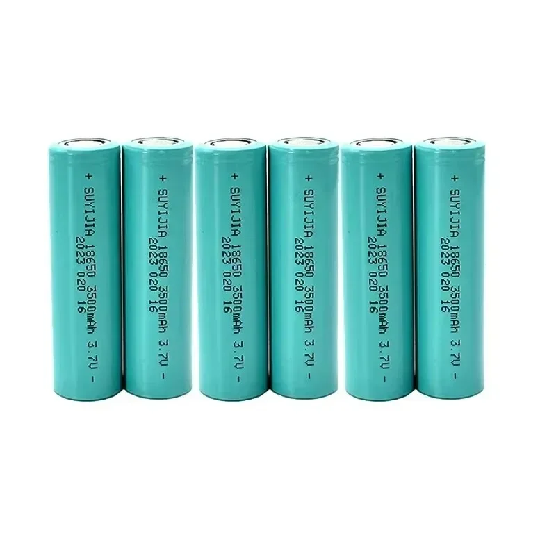 100% nuovo 18650 3.7V 3500mAh batteria ricaricabile agli ioni di litio 15A scarica per torcia leggera faro attrezzature mediche