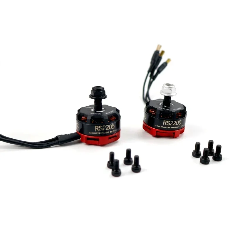 Motore brushless RS2205 2205 2300KV CW/CCW per QAV-R QAV-X Martian FPV Racing Quadcopter Multicopter Car - Parti di droni RC