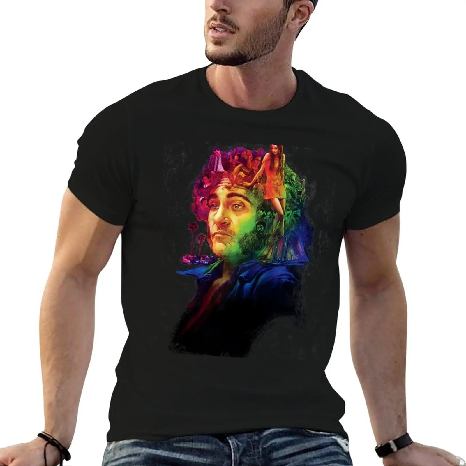 Inherent Vice' T-Shirt Casual Holiday Short Sleeve Tee