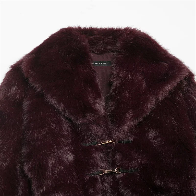 2025 Fall Fashion Trendy Sexy Women's Faux Fur Short Coat