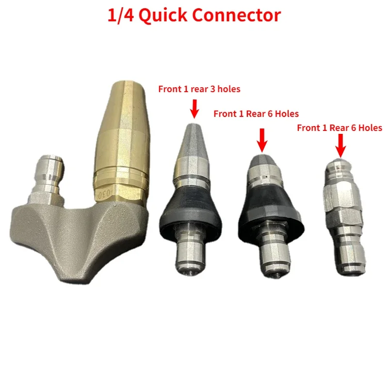 380 High Pressure Car Washer Ground Water Mouse Nozzle, Connectable Household Cleaning Nozzle