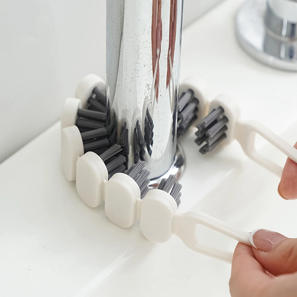

1pc Soft Bristle Crevice Brush Bathroom Crevice Cleaning Brush Tub Groove Cleaning Brush Flexible Scrub Brush Tiles Window Slots