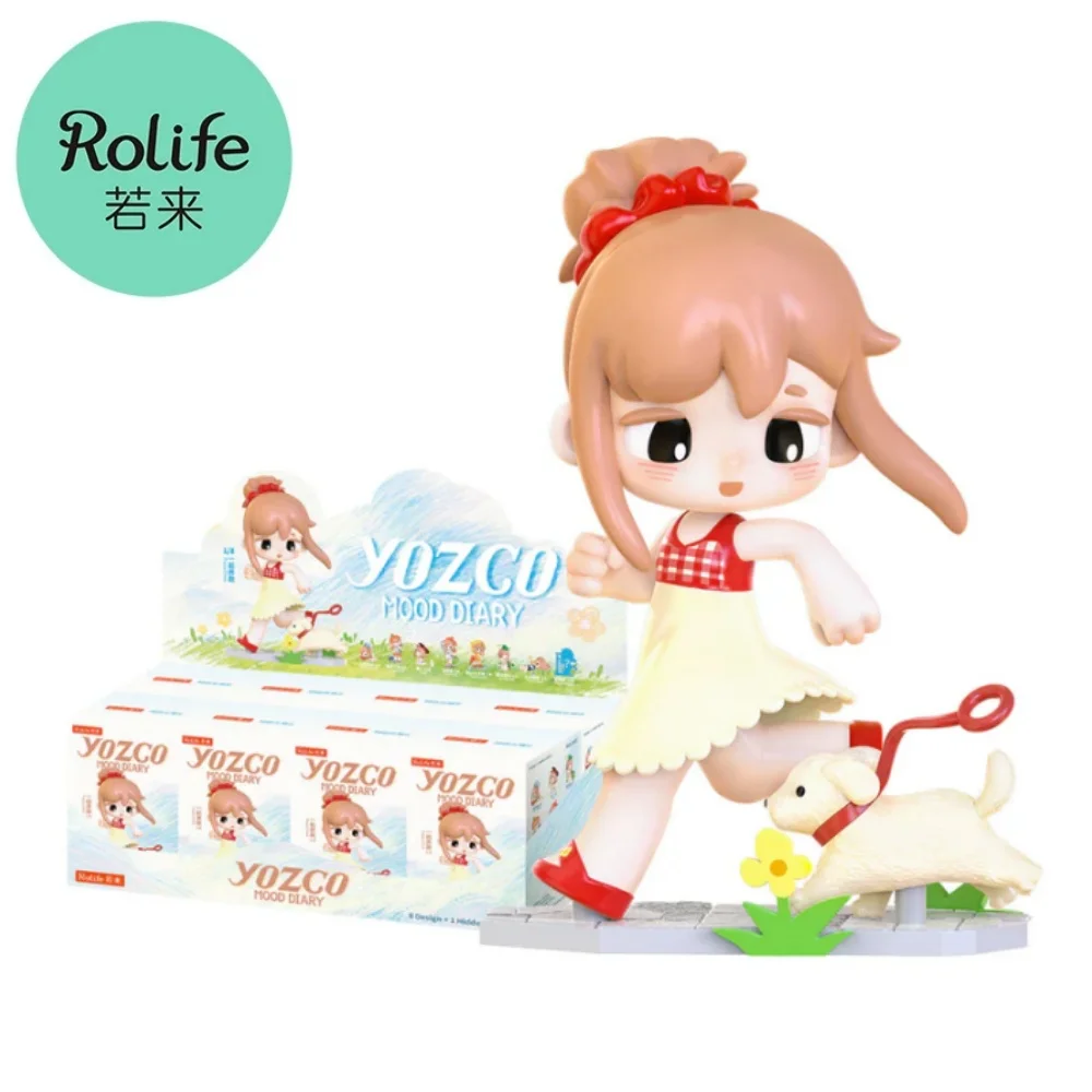 

Robotime Rolife Yozco Mood Diary Blind Box 1 Piece Random Collectible Figurine 6.5 cm - 10.5 cm Toy Gift for Collectors