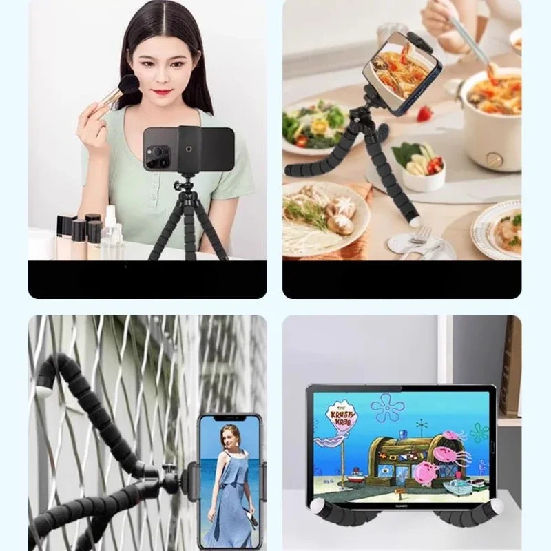 Octopus Tripod Cell Phone Bracket Shooting Triangle Multifunctional Camcorder Photo Live Video Self-timer Universal