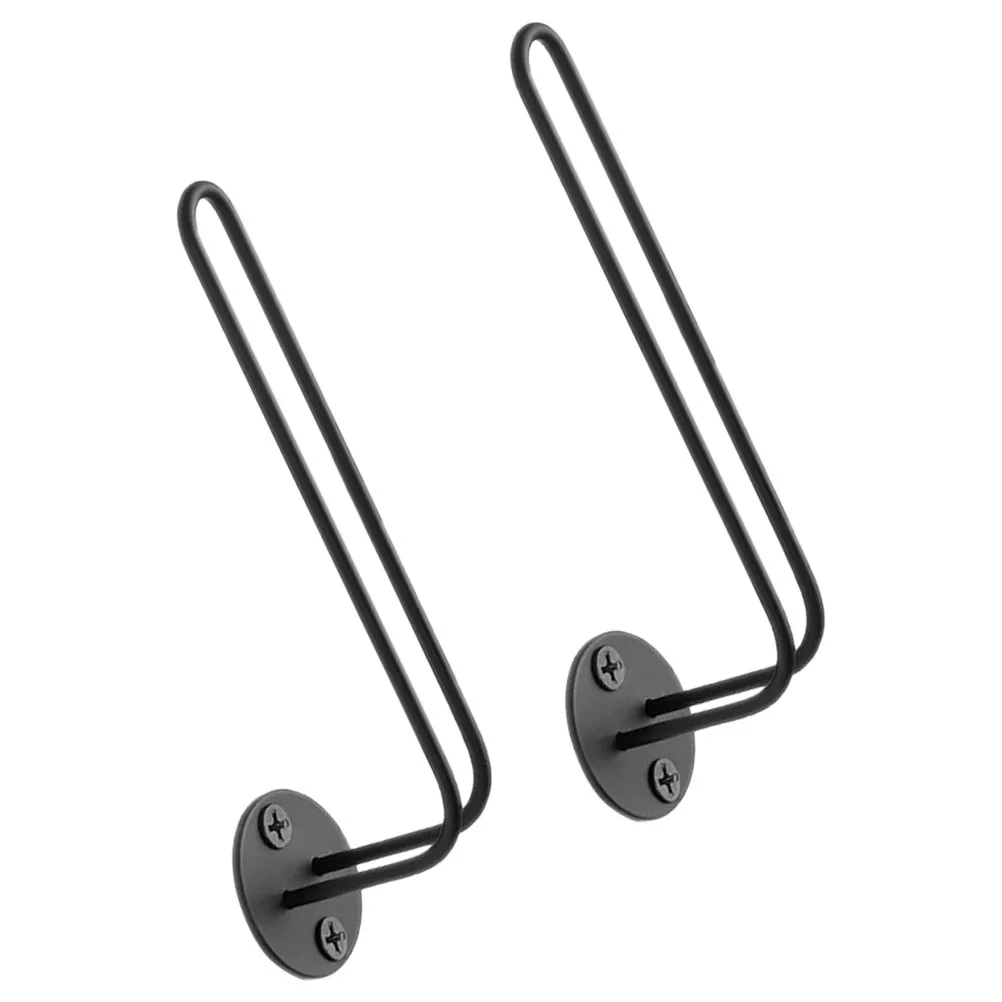 

2pcs Wall-mounted Hat Stand Carbon Steel Baseball Cap Storage Racks Organizer Hats Display Rack Wide Brim Cowboy Hat HOLDER