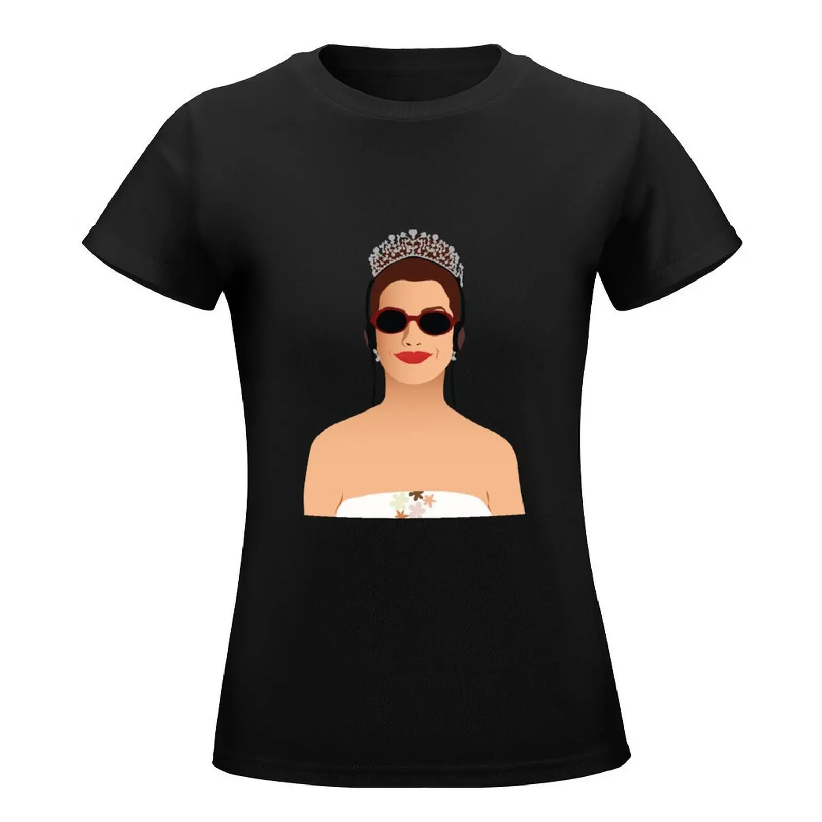 Princess Mia T-Shirt Aesthetic clothing female summer clothes new edition white t-shirt dress for Women sexy