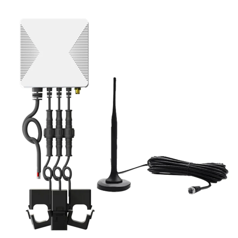 A19E-Tuya 3 Phase Wifi Energy KWH Meter Power Clamp Current Transformer App Monitor