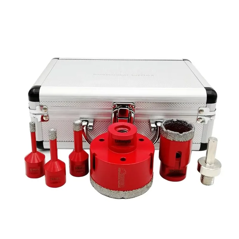 6 8 10 35 68mm Diamond Tile Hole Saw Set Hole Cutter Diamond Core Bit Set Diamond Drill Set for Tile Marble Granite