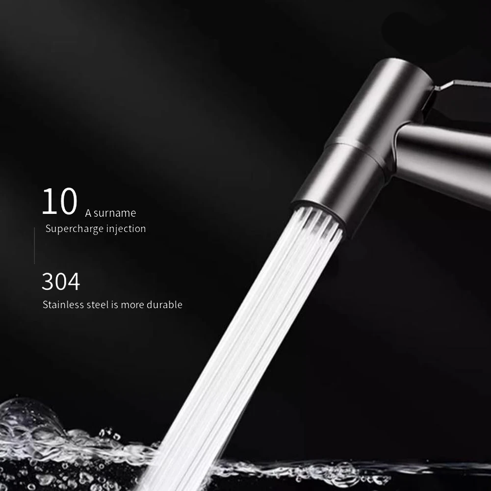 

Adjustable Sprayer Bathroom Sprayer Cleaning Accessories Easy Installation Bidet Sprayer Kit G1 2 Interface Hose Length 2M