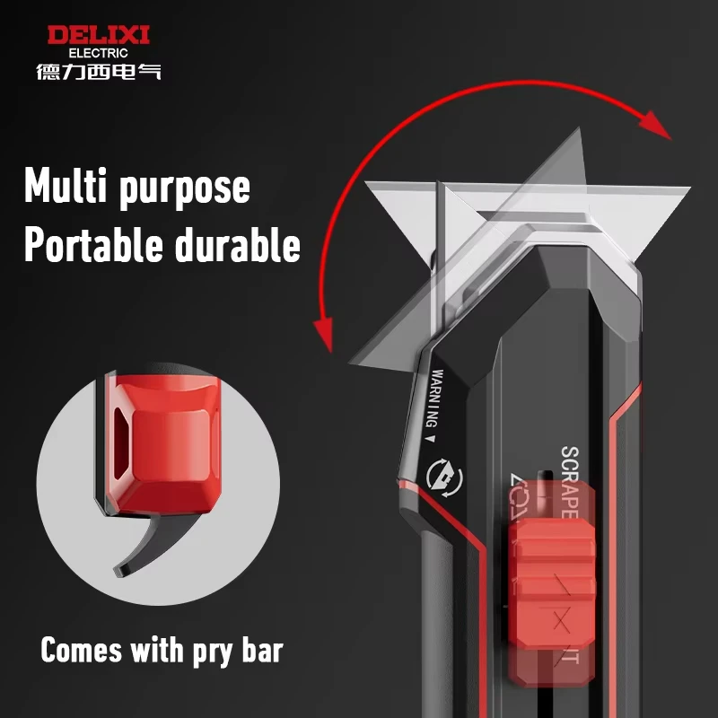 سكينة صناعية مكونة من 4 أوضاع قابلة للاستبدال بشفرة فولاذية عالية الكربون من الفولاذ المقاوم للصدأ لمستلزمات الطلاب الفنية المكتبية #2