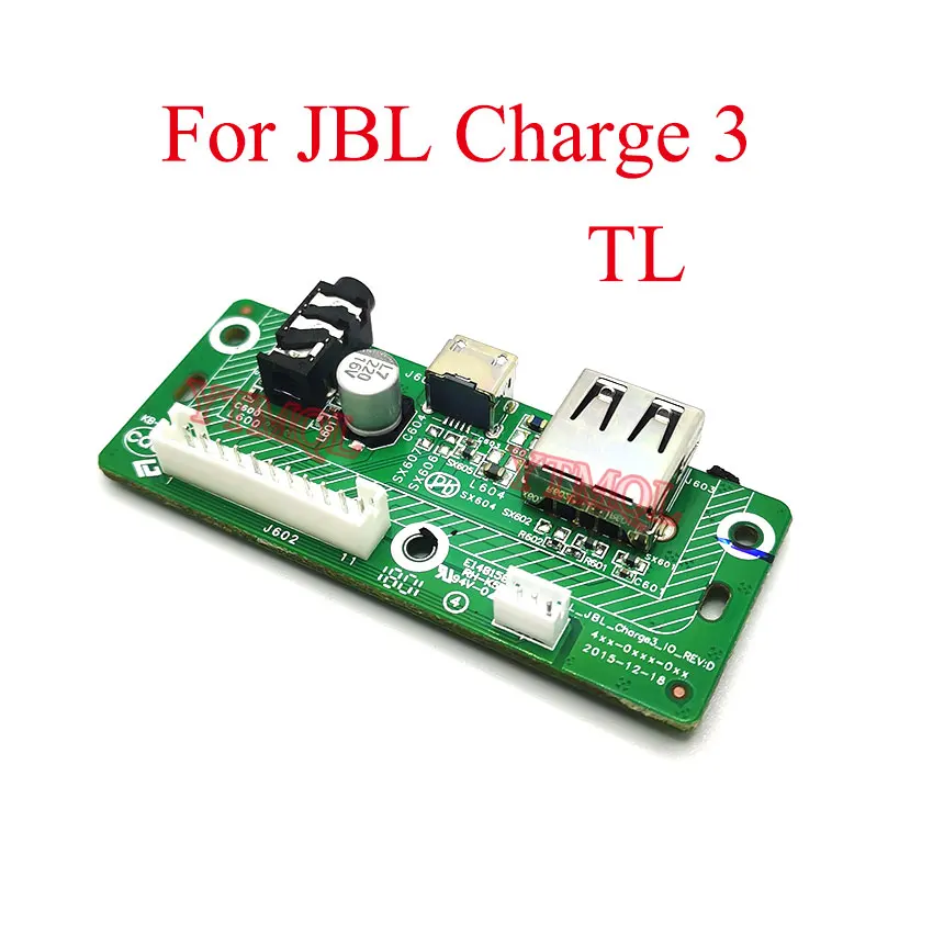 Untuk JBL CHARGE3 USB 2.0 konektor papan catu daya Jack Audio untuk JBL Charge 3 GG TL Speaker Bluetooth Port pengisi daya USB mikro