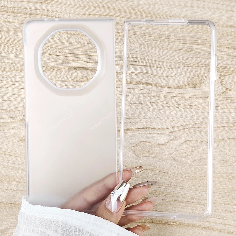 Simple Ultra-thin Matte Hard Phone Case For Honor Magic V5 V3 Vs3 MagicV3 MagicVs3 Anti-fingerprint PC Back Case Cover