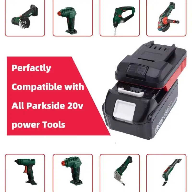 Batteries Converter For Makita Parkside Adapter For Makita18V Converter to Parkside Lidl Tools Performance (﻿Adaptor Only）