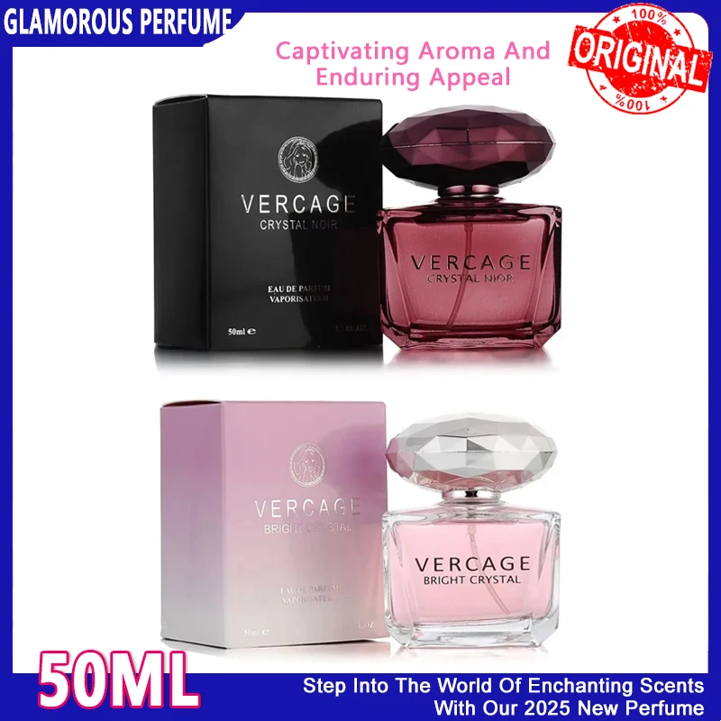 50 مل عطر أوسمانثوس الفاوانيا والرمان للنساء من سلسلة الماس الكريستالي عطر خفيف وأنيق