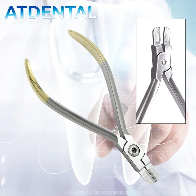 Dental Orthodontic Wire Bending Plier Stainless Steel Loop Forming Tool Dentist Lab Instrument - view 2