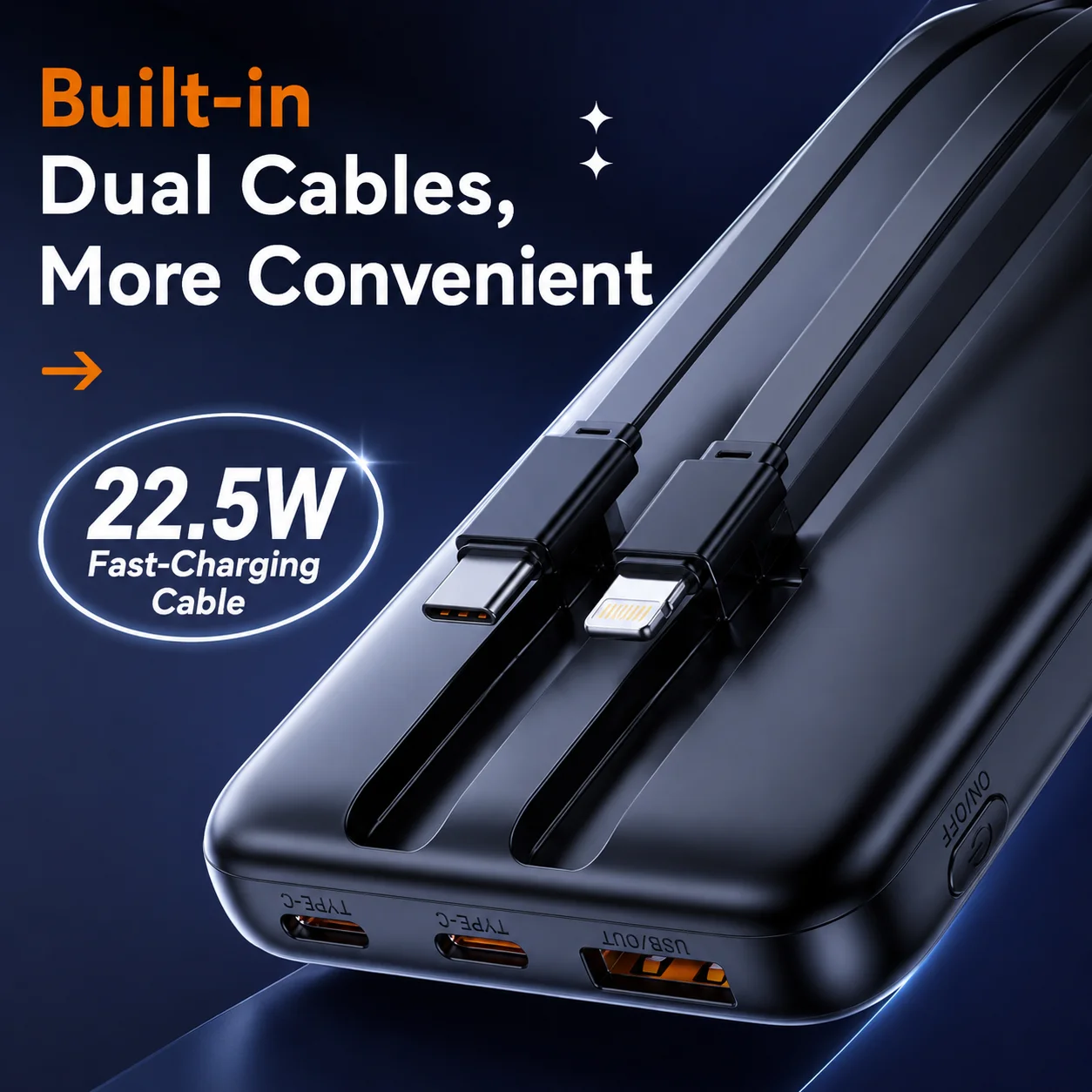 Power Bank 20000mAh External Large Battery