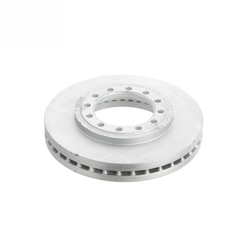 

Replacement of front brake discs for commercial trucks