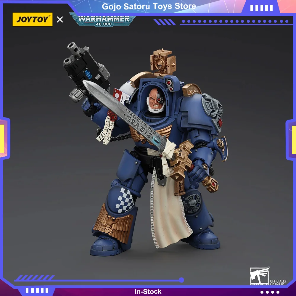 Joy ของเล่น Warhammer 40K Action Figure Ultramarines กัปตัน Terminator เกราะ Action Figure Joint Movable โหมดตุ๊กตาของเล่นของขวัญ