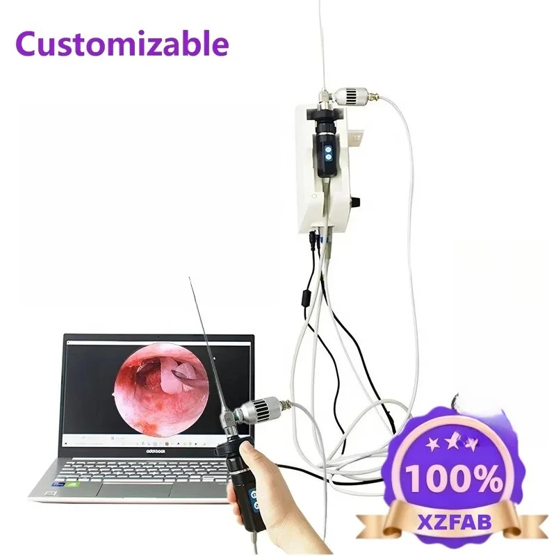 Factory Direct 2026 Veterinary Hd Wifi Endoscopic Camera Medical Video Ent Otoscope Digital Flexible Endoscope For Horse Sheep A