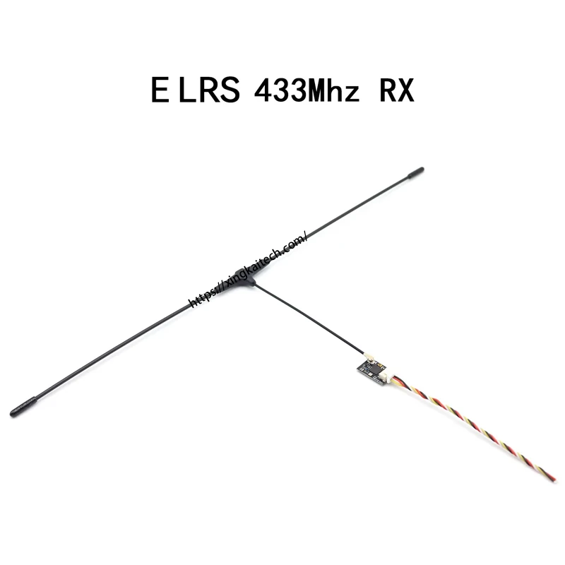 FPV ELRS 433MHz VRX VTX Transmitter And Receiver With T type Antenna 100mW FPV Crossover Aircraft Model Parts for RC Drone