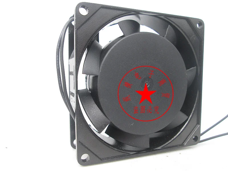 SUNON P/N2082HSL AC 220V 240V 0.07A 80x80x25mm 2-Wire Server Cooling Fan