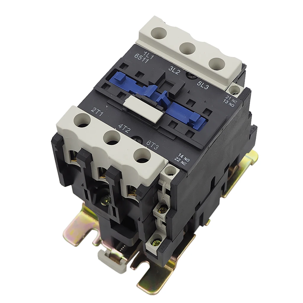 Household Contactor CJX2-6511 AC Contactor 50HZ/60HZ Silver Point
