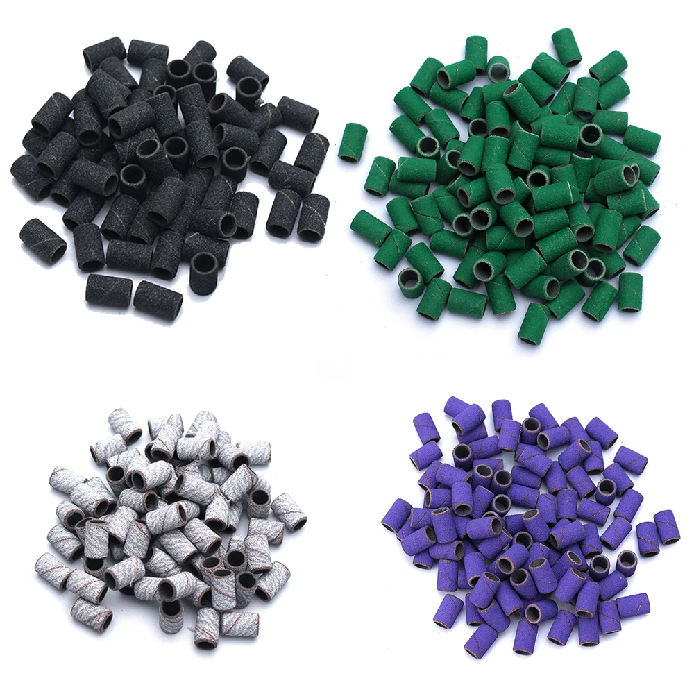 80 # 120 # 180 # مسمار الرملي العصابات الكهربائية آلة الأظافر مسمار لقمة ثقب الأشعة فوق البنفسجية هلام الاكريليك مزيل طلاء الأظافر لأداة ملحقات الأظافر #3