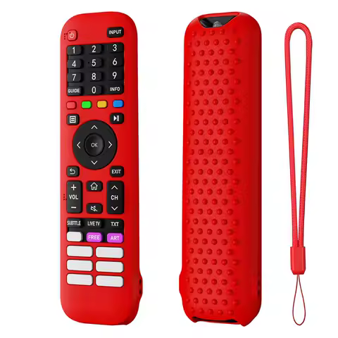 Silicone Case Cover for Hisense EN2A30 EN2G30H EN2Y30H TV Remote Shockproof Remote Sleeve