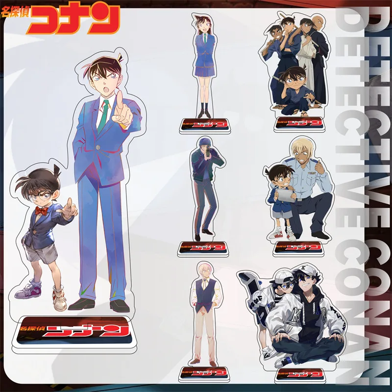 Detective Conan Acrylic Stand Tabletop Home Ornaments Anime Peripheral Model Dolls Student Decoration Girl Holiday Gift Toys