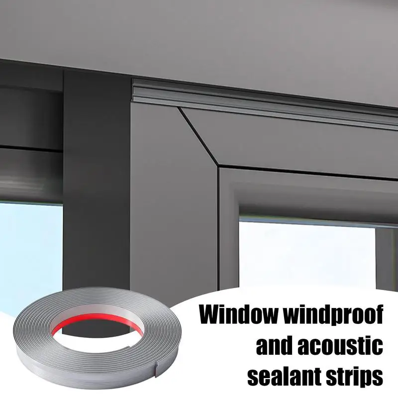 Window Sealing Strip Draft Stopper Self Adhesive Soundproofing Weatherstrip For Door Window Shower Glass Crevices Hardware Tool